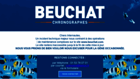 What Beuchat.com website looked like in 2021 (3 years ago)