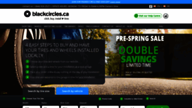 What Blackcircles.ca website looked like in 2021 (4 years ago)