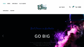 What Bigvapes.com.au website looked like in 2021 (3 years ago)