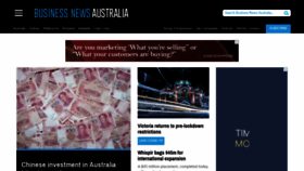 What Businessnewsaustralia.com website looked like in 2021 (3 years ago)