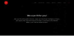 What Binaryedge.io website looked like in 2021 (3 years ago)