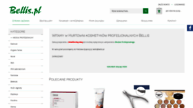 What Bellis.pl website looked like in 2021 (3 years ago)