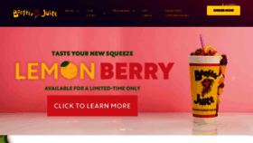 What Boosterjuice.com website looked like in 2021 (3 years ago)