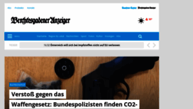 What Berchtesgadener-anzeiger.de website looked like in 2021 (4 years ago)