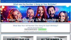 What Birthdaydjdisco.co.uk website looked like in 2021 (3 years ago)