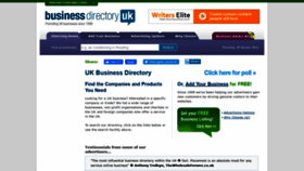 What Business-directory-uk.co.uk website looked like in 2021 (3 years ago)
