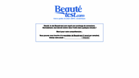 What Beaute-test.com website looked like in 2021 (3 years ago)