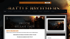 What Battlebrothersgame.com website looked like in 2021 (3 years ago)