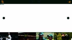What Baylorbears.com website looked like in 2021 (3 years ago)