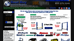 What Bestbuyautoequipment.com website looked like in 2021 (3 years ago)