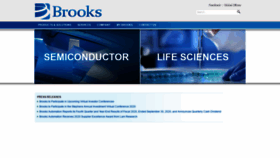 What Brooks.com website looked like in 2021 (3 years ago)