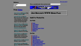 What Boulter.com website looked like in 2021 (3 years ago)