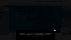 What Bridgespan.org website looked like in 2021 (3 years ago)