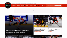 What Broadstreethockey.com website looked like in 2021 (3 years ago)