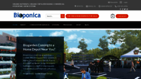 What Bioponica.net website looked like in 2021 (3 years ago)