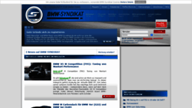 What Bmw-syndikat.de website looked like in 2021 (3 years ago)