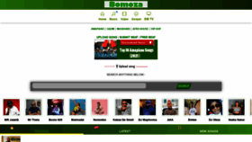 What Bomoza.com website looked like in 2021 (3 years ago)