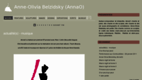 What Belzidsky.com website looked like in 2011 (13 years ago)