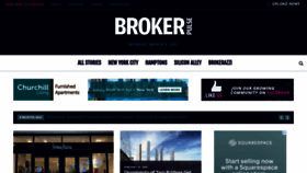 What Brokerpulse.com website looked like in 2021 (3 years ago)
