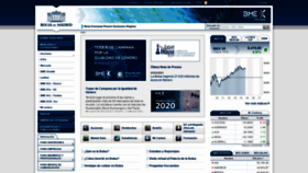 What Bolsamadrid.es website looked like in 2021 (3 years ago)