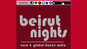 What Beirutnights.com website looked like in 2021 (3 years ago)