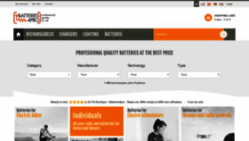 What Batteries4pro.com website looked like in 2021 (3 years ago)