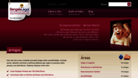 What Bengalalegal.com website looked like in 2021 (3 years ago)