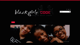 What Blackgirlscode.com website looked like in 2021 (3 years ago)
