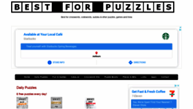 What Bestforpuzzles.com website looked like in 2021 (3 years ago)
