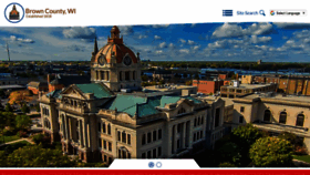 What Browncountywi.gov website looked like in 2021 (3 years ago)