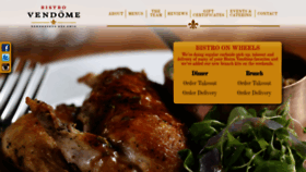 What Bistrovendome.com website looked like in 2021 (3 years ago)