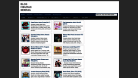What Bloghiburansemasa.blogspot.my website looked like in 2021 (3 years ago)