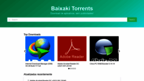 What Baixakitorrents.com website looked like in 2021 (3 years ago)