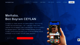 What Bayramceylan.com website looked like in 2021 (3 years ago)