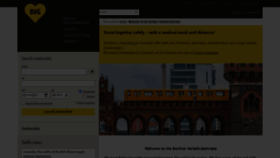 What Bvg.de website looked like in 2021 (4 years ago)