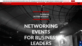 What Businessinternational.it website looked like in 2021 (3 years ago)