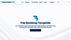 What Bootstrapmade.com website looked like in 2021 (3 years ago)