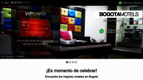 What Bogotamotels.com website looked like in 2021 (3 years ago)