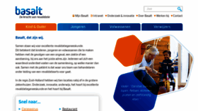 What Basaltrevalidatie.nl website looked like in 2021 (3 years ago)