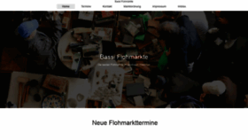 What Bassi-flohmaerkte.de website looked like in 2021 (3 years ago)