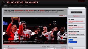 What Buckeyeplanet.com website looked like in 2021 (3 years ago)
