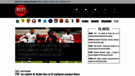 What Butfootballclub.fr website looked like in 2021 (3 years ago)