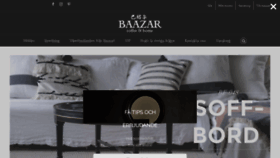 What Baazar.se website looked like in 2021 (3 years ago)