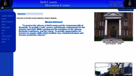 What Bellcountydetention.com website looked like in 2021 (3 years ago)