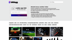 What Bildtagg.se website looked like in 2021 (3 years ago)