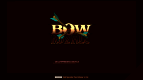 What Bowroyale.io website looked like in 2021 (3 years ago)