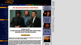 What Brothersgibb.org website looked like in 2021 (3 years ago)