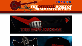 What Brianmayguitars.co.uk website looked like in 2021 (3 years ago)