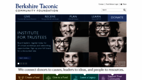 What Berkshiretaconic.org website looked like in 2021 (3 years ago)