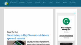 What Baixaroplaystore.com.br website looked like in 2021 (3 years ago)